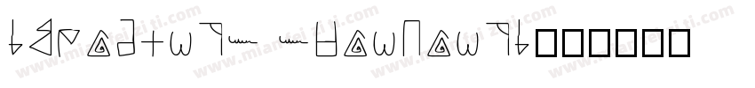ideafonts shanlanti字体转换